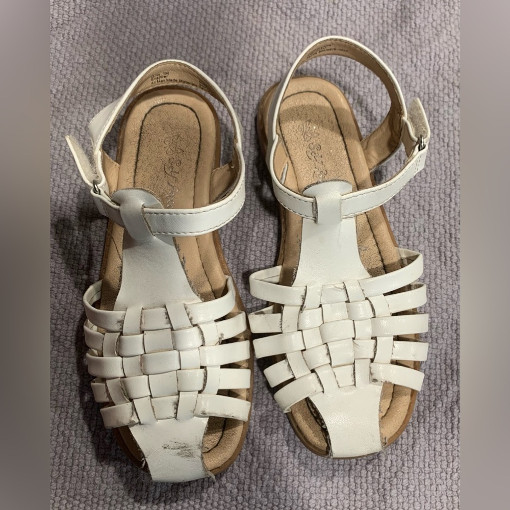 Self Esteem Girls white Sandal